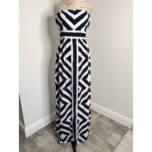 Vineyard Vines Strapless Maxi Dress Size 2